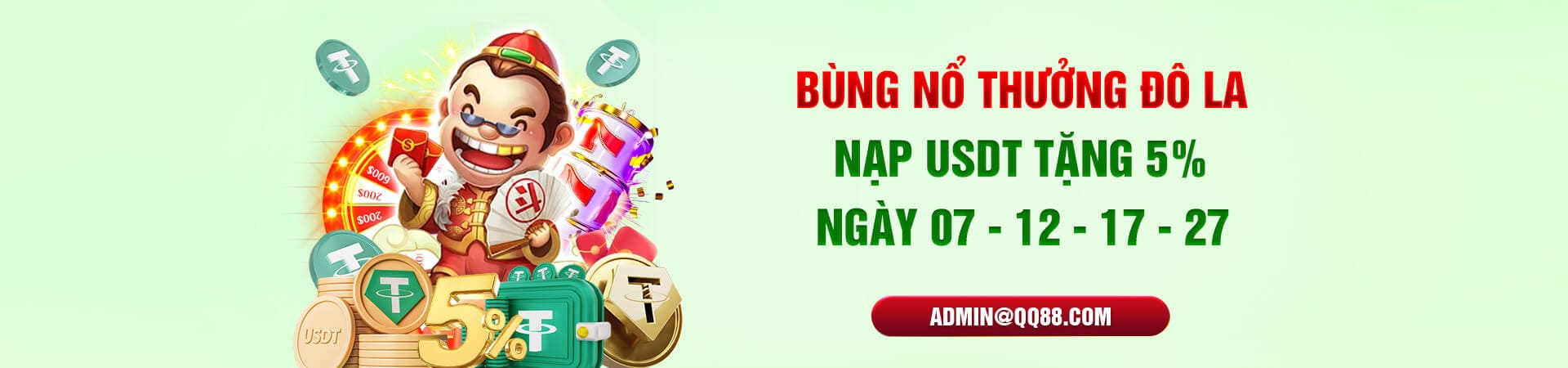 QQ88 khuyến mãi thưởng usdt